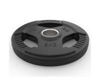 Диск обрезиненный с хватом DFC 5 кг / диаметр 51 мм