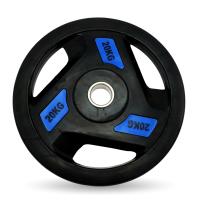 Диск обрезиненный c хватом UNIX Fit PRO 20 кг, 51 мм