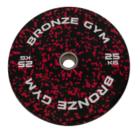 Диск бамперный BRONZE GYM 25кг