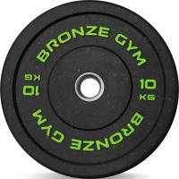Диск бамперный BRONZE GYM 10кг