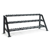 Стойка для гантелей трехрядная LEXCO Free weight LF-222 Three Tier Dumbbell Rack